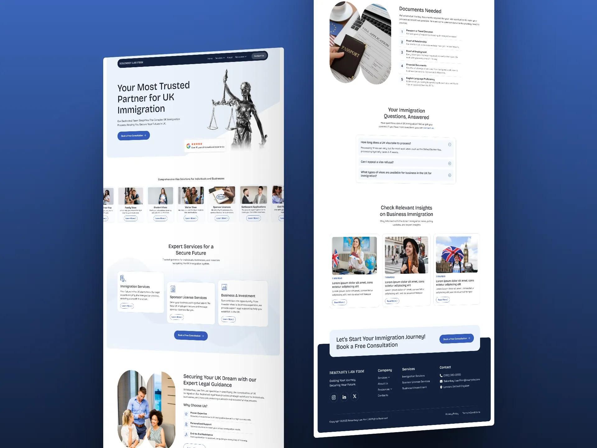 Bekenbey Solicitors home page